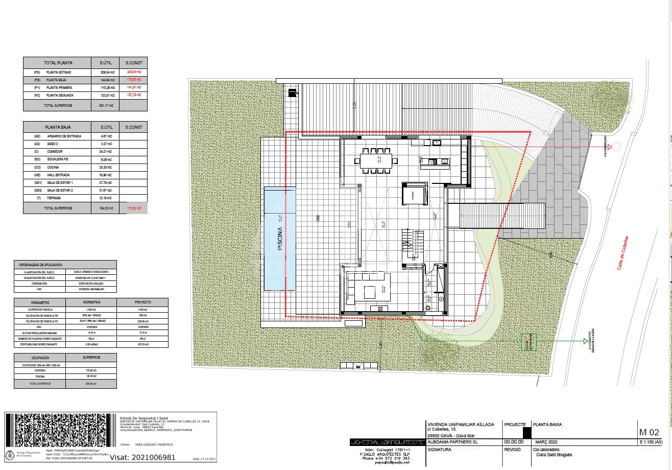 5 soveværelse Villa til salg i Gava med swimmingpool garage - € 6.000.000 (Ref: 8589814)