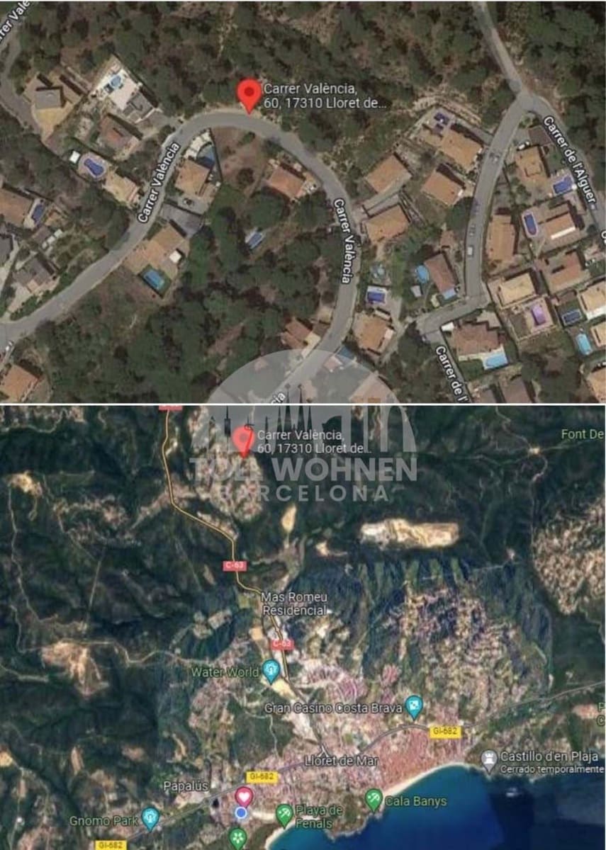 5 makuuhuone Huvila myytävänä paikassa Lloret de Mar mukana uima-altaan 
autotalli - 869 500 € (Ref: 9249049)