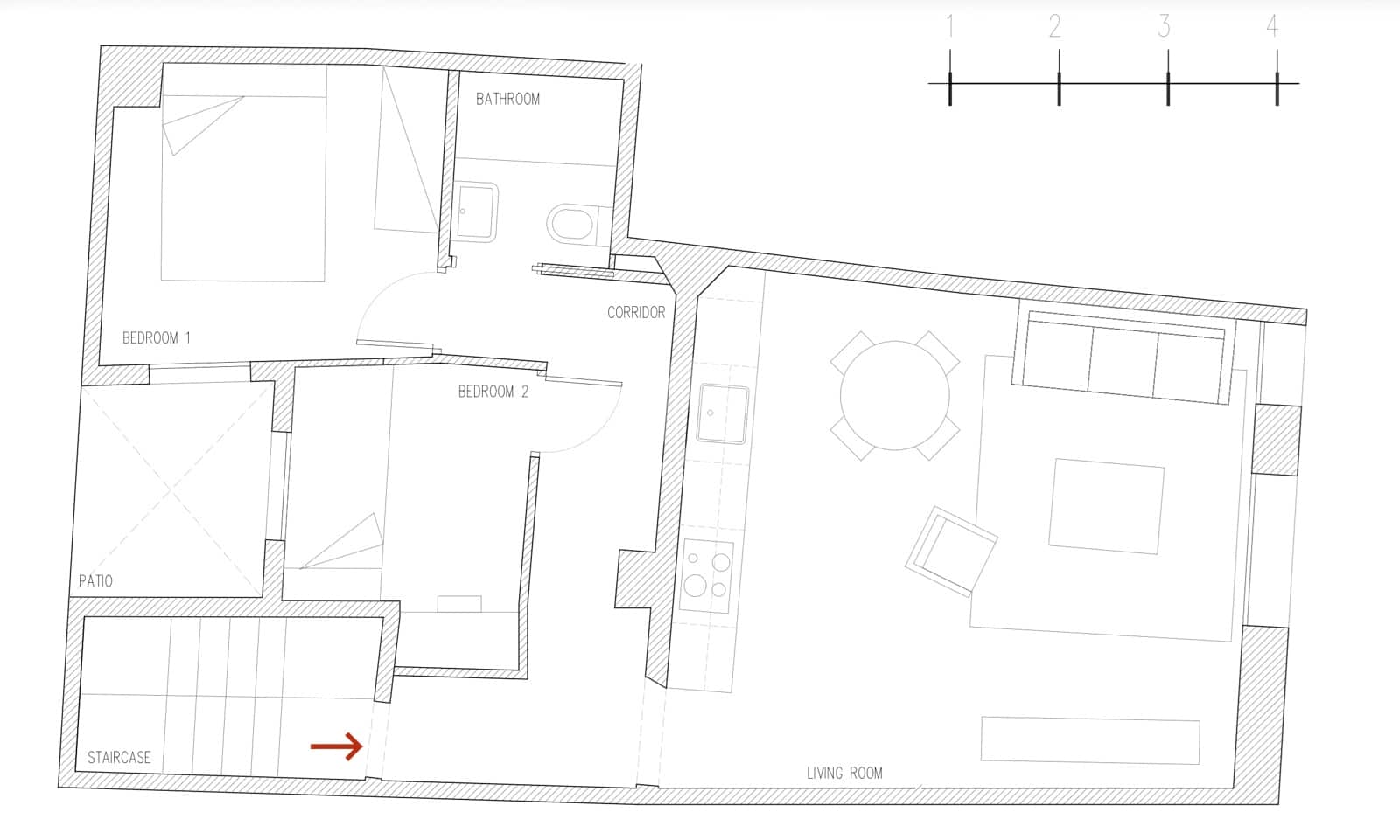 2 quarto Apartamento para venda em Barcelona cidade - 330 000 € (Ref: 9264020)