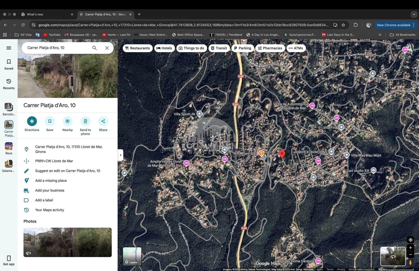 Grunde uden byggetilladelser til salg i Lloret de Mar - € 28.000 (Ref: 9285693)