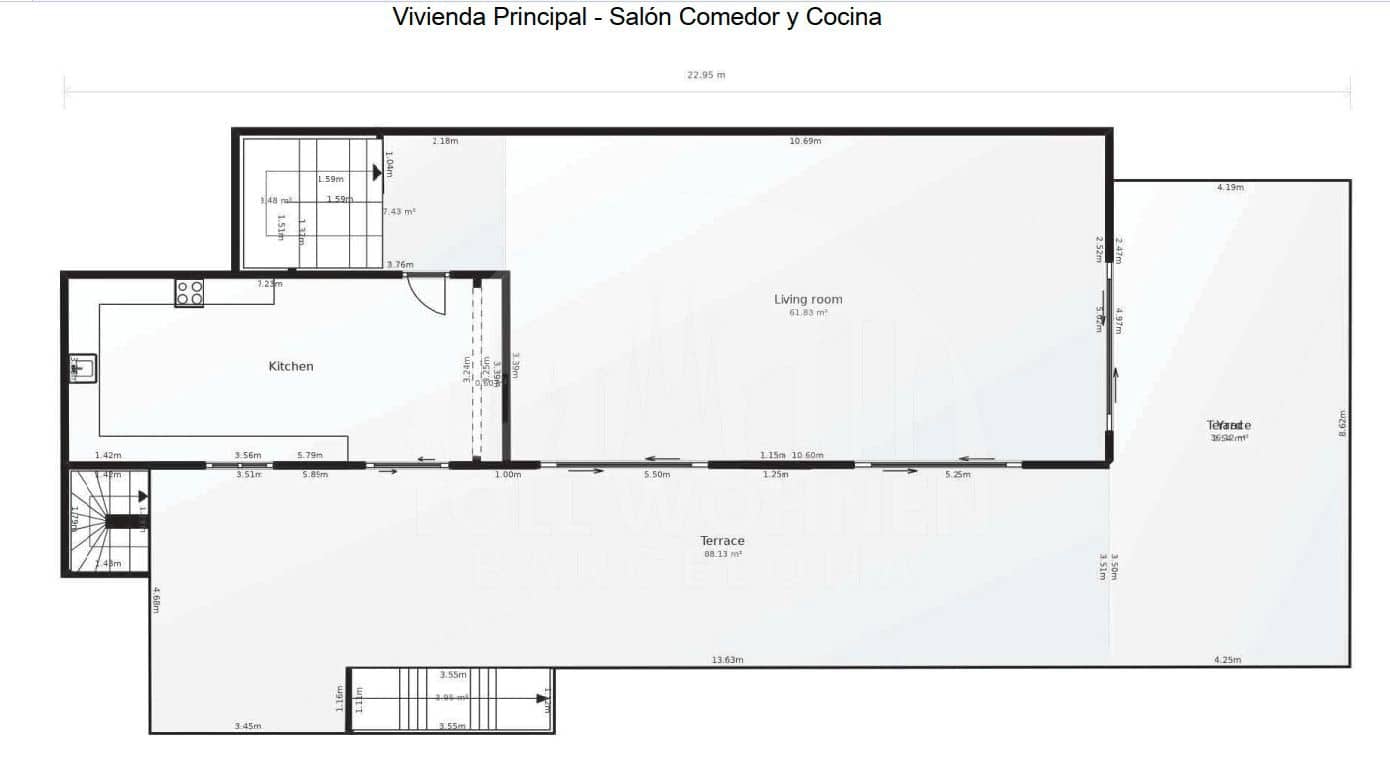 6 bedroom Villa for sale in Castelldefels with pool garage - € 1,195,000 (Ref: 9956350)