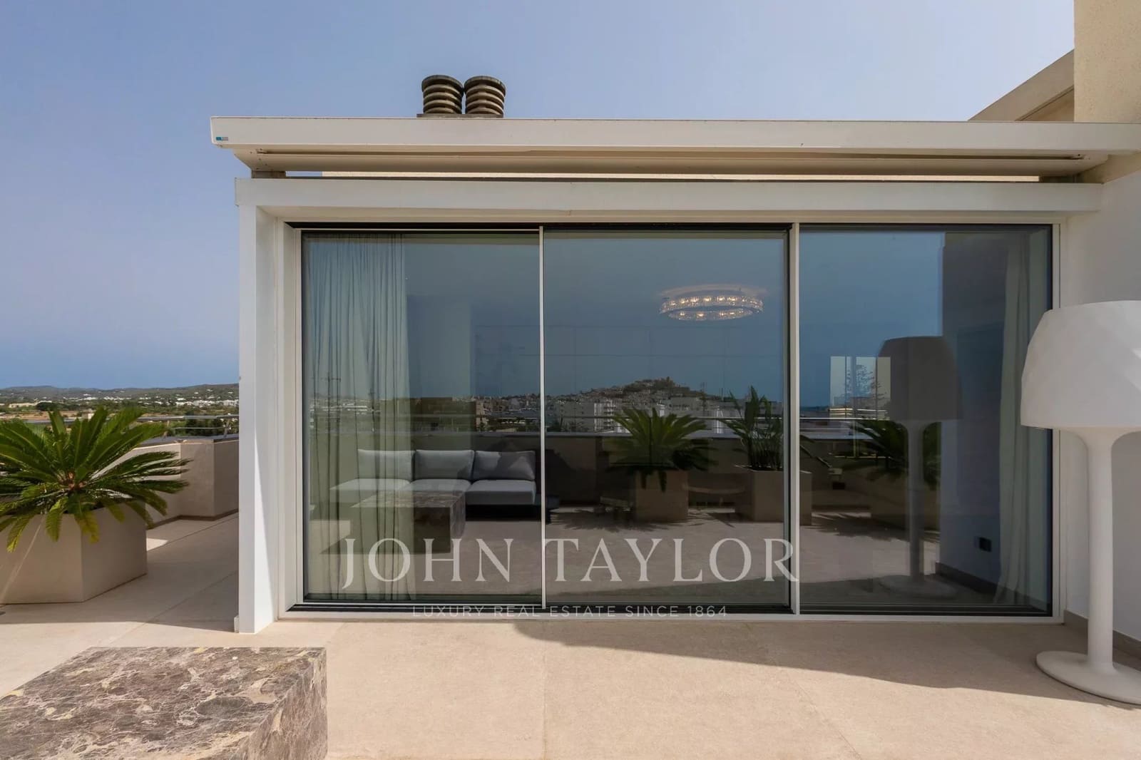3 sypialnia Penthouse na sprzedaż w Miasto Ibiza / Eivissa z basenem - 2 950 000 € (Ref: 10042247)