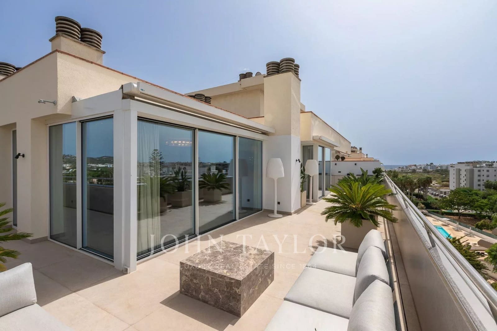 3 sypialnia Penthouse na sprzedaż w Miasto Ibiza / Eivissa z basenem - 2 950 000 € (Ref: 10042247)