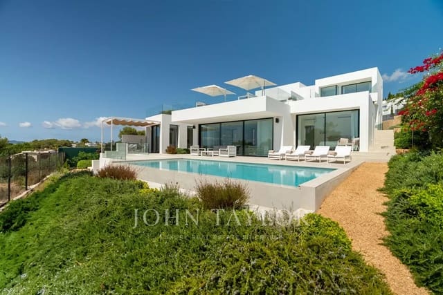 5 makuuhuone Huvila vuokrattavana paikassa Cap Martinet, Ibiza kaupunki mukana uima-altaan - 17 500 € (Ref: 9428639)