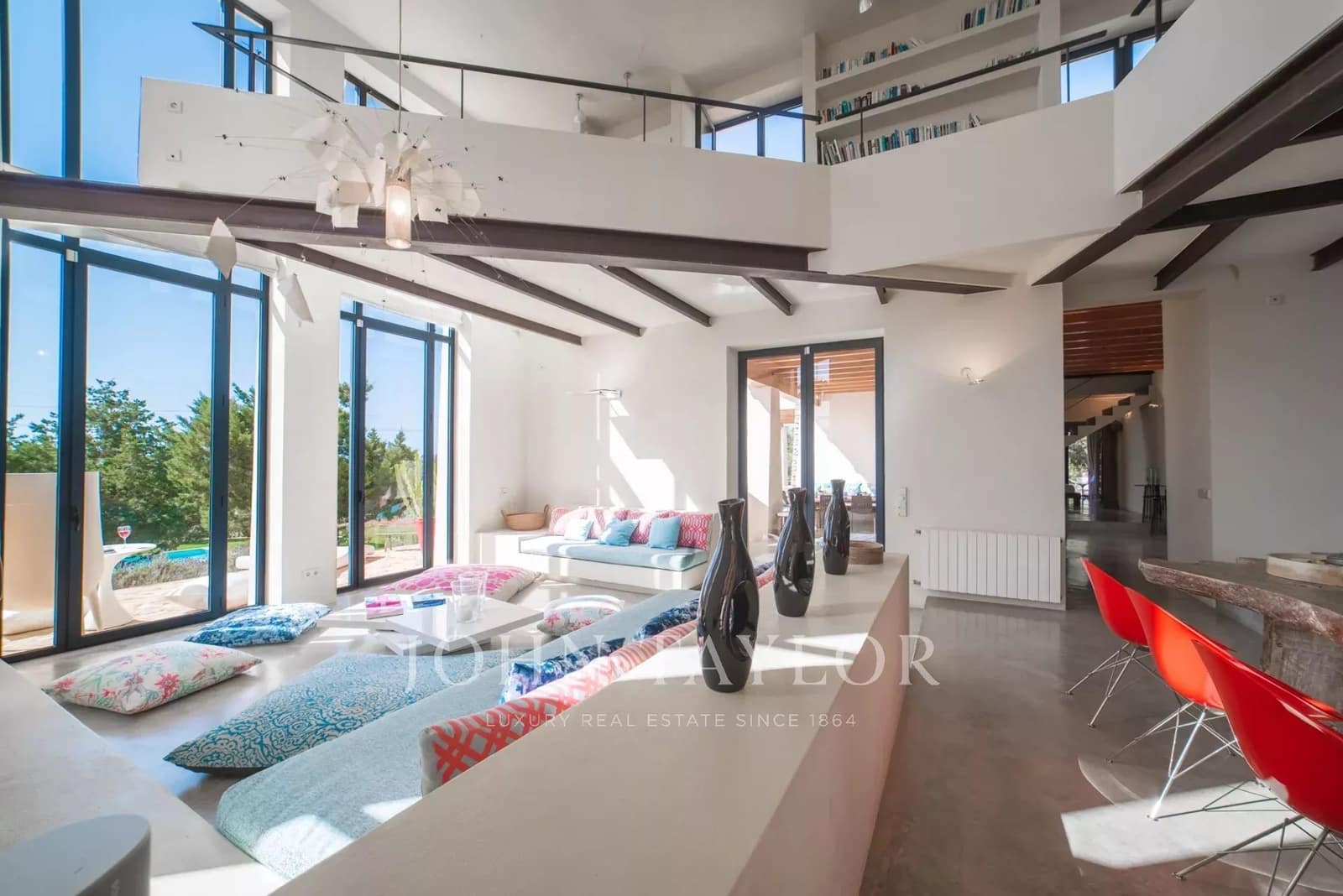 4 bedroom Villa for holiday rental in Es Cubells with pool - € 7,500 (Ref: 9428653)