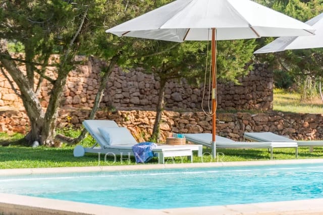 4 camera da letto Villa da affitare come casa vacanza in Es Cubells, San Jose / Sant Josep de Sa Talaia con piscina - 7.500 € (Rif: 9428653)