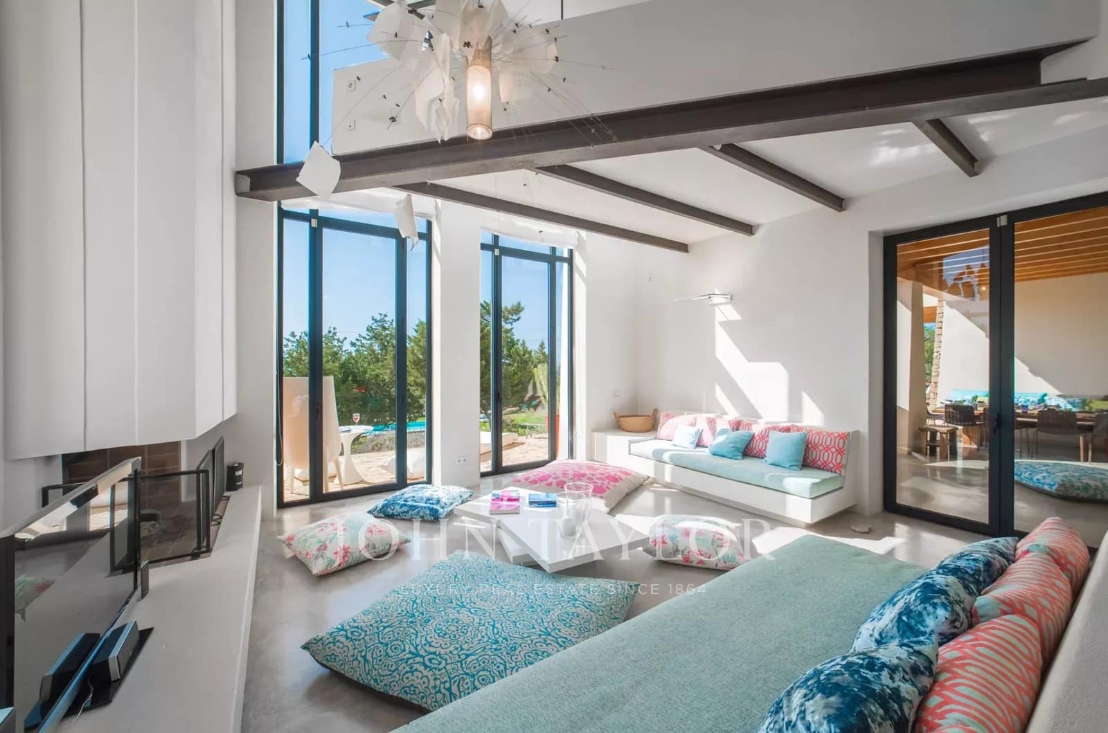 4 bedroom Villa for holiday rental in Es Cubells with pool - € 7,500 (Ref: 9428653)