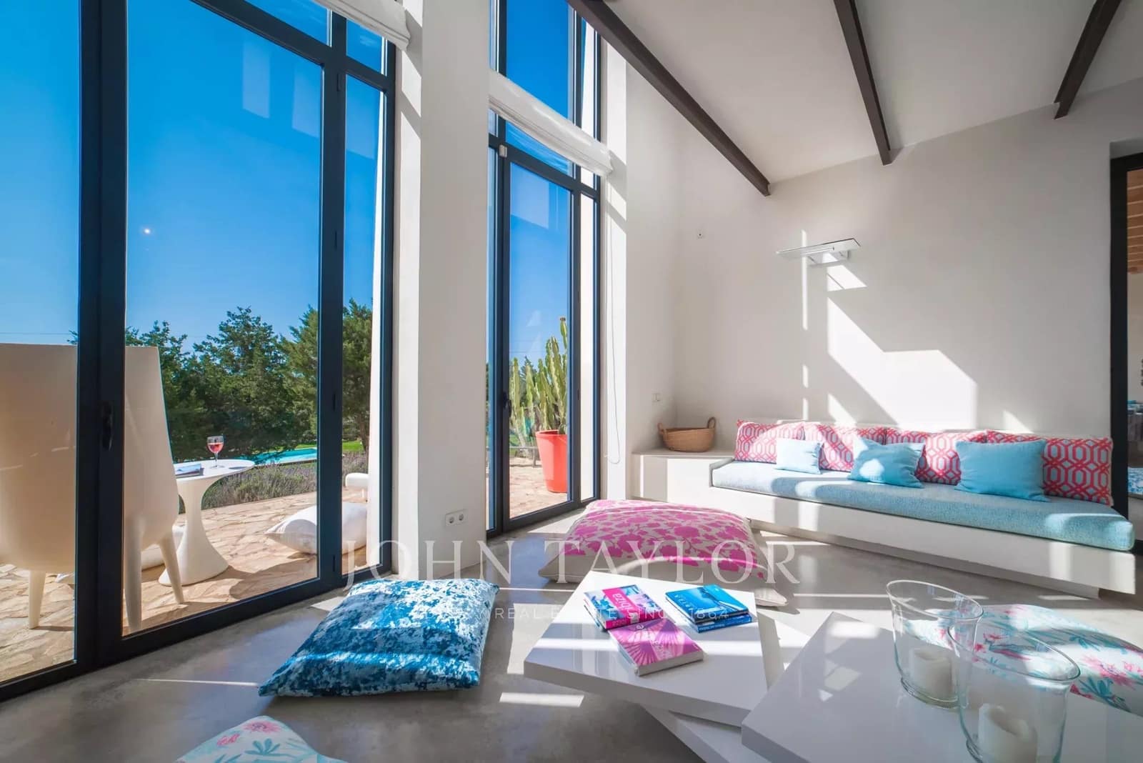 4 bedroom Villa for holiday rental in Es Cubells with pool - € 7,500 (Ref: 9428653)