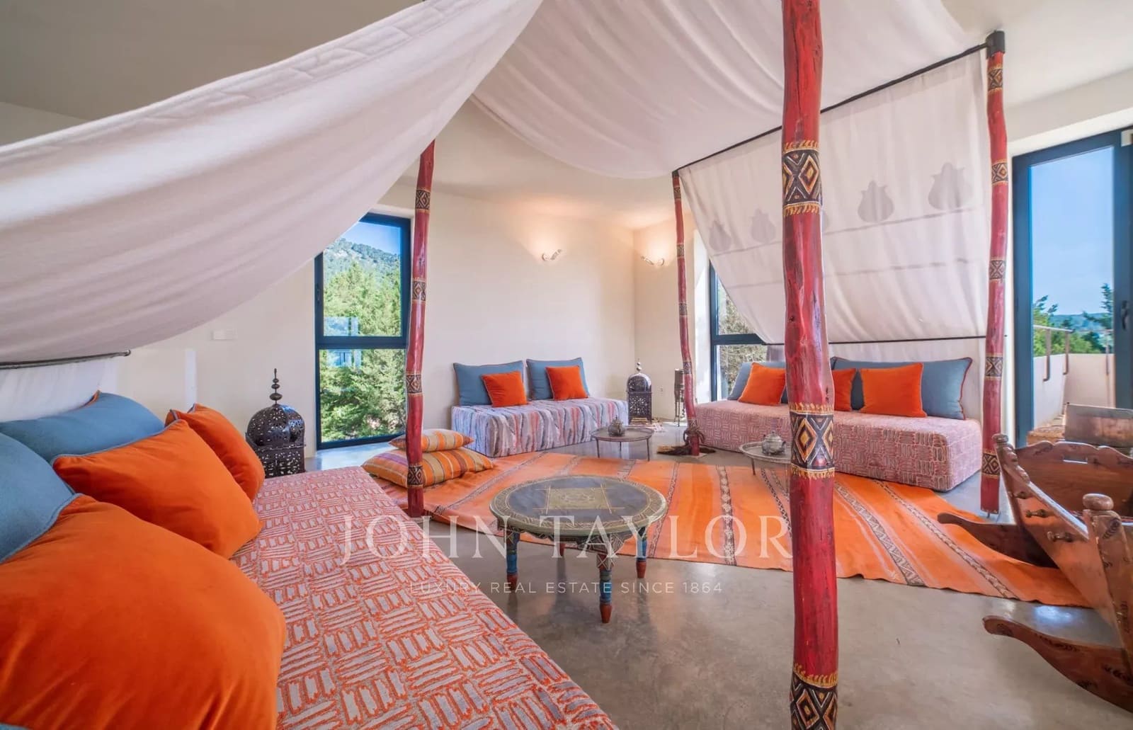 4 bedroom Villa for holiday rental in Es Cubells with pool - € 7,500 (Ref: 9428653)