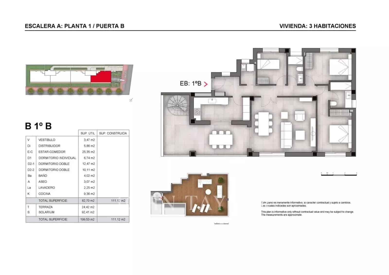Apartment for sale in Santa Eulalia / Santa Eularia - € 610,000 (Ref: 9428691)