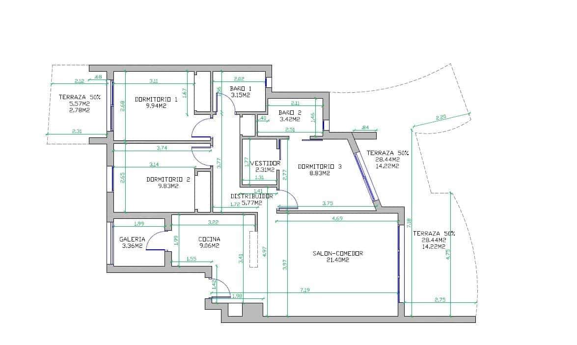 3 chambre Appartement à vendre à Punta Prima avec piscine garage - 575 000 € (Ref: 9656642)