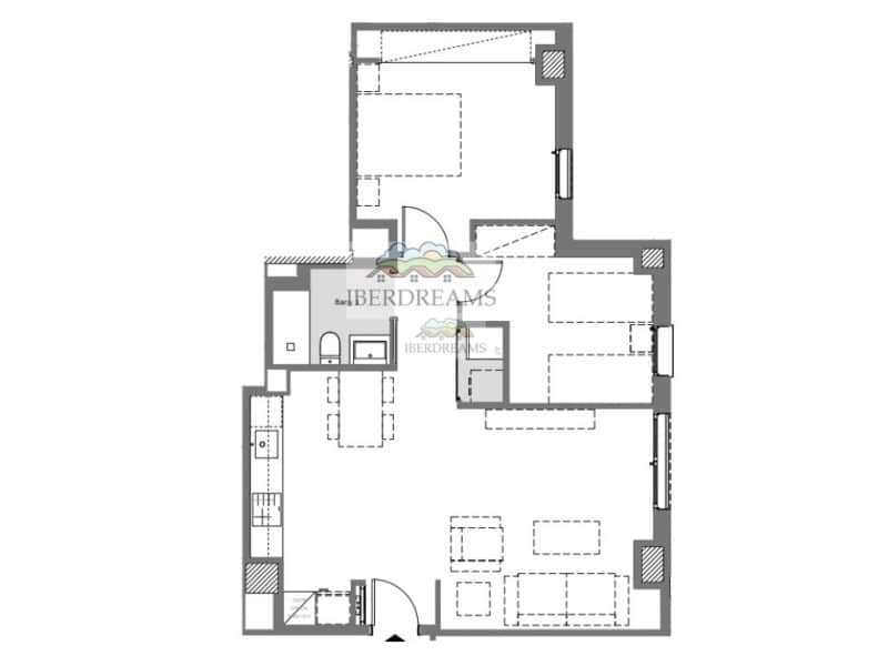 3 soverom Leilighet til salgs i Badalona med svømmebasseng garasje - € 547 000 (Ref: 7835571)