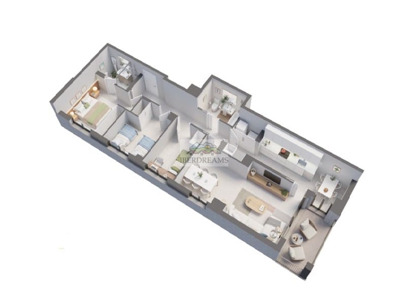 3 slaapkamer Flat te koop in Sant Andreu de Llavaneres met garage - € 422.000 (Ref: 7874476)