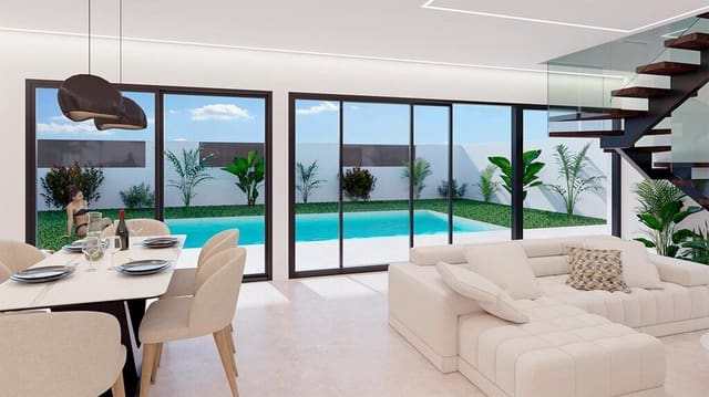 3 bedroom Townhouse for sale in Los Peñascos - El Salero - Los Imbernones, San Pedro del Pinatar - € 578,000 (Ref: 9253639)