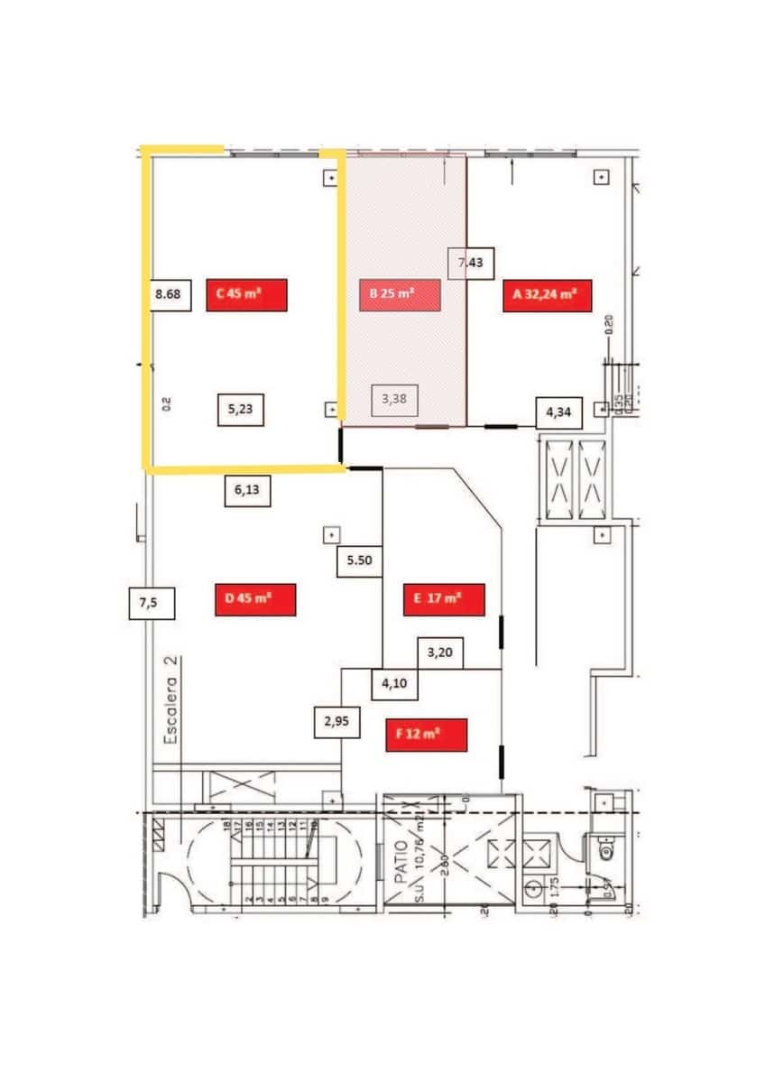 Kantoor te huur in Palma de Mallorca met garage - € 810 (Ref: 10041146)