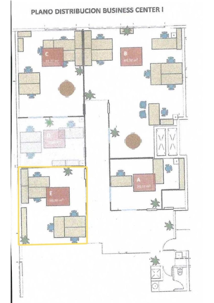 Büro zu vermieten in Palma de Mallorca - 510 € (Ref: 10043039)