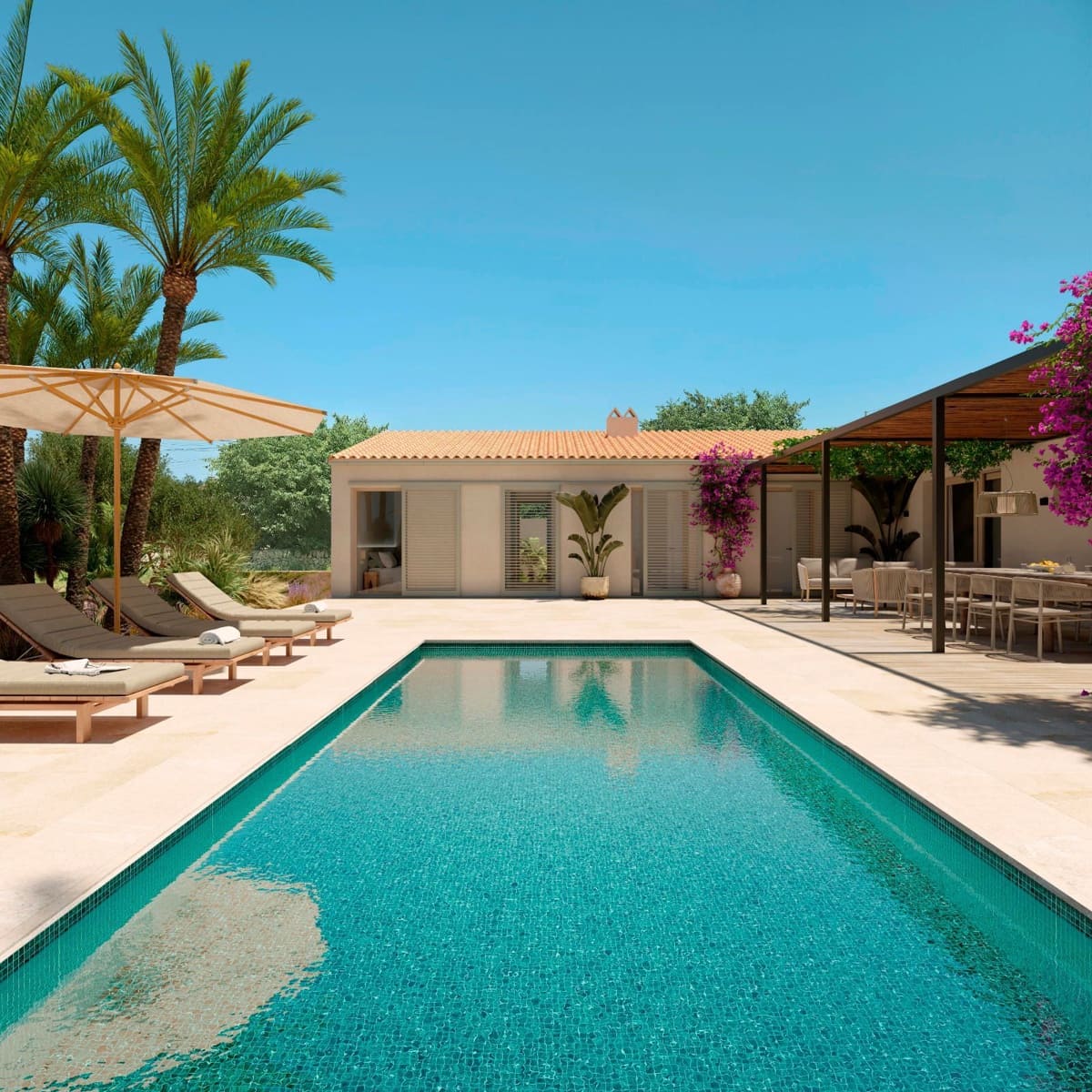 3 chambre Villa/Maison à vendre à Sineu avec piscine garage - 1 590 000 € (Ref: 9353596)