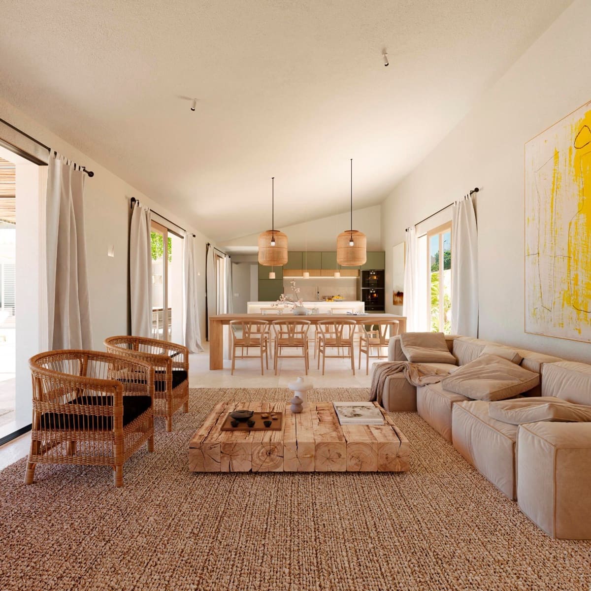 3 slaapkamer Villa te koop in Sineu met zwembad garage - € 1.590.000 (Ref: 9353596)