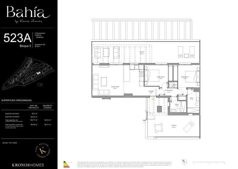 2 soveværelse Lejlighed til salg i La Cala de Mijas med swimmingpool garage - € 495.000 (Ref: 10180863)
