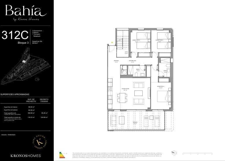 3 sypialnia Apartament na sprzedaż w La Cala de Mijas z basenem garażem - 595 000 € (Ref: 10180864)