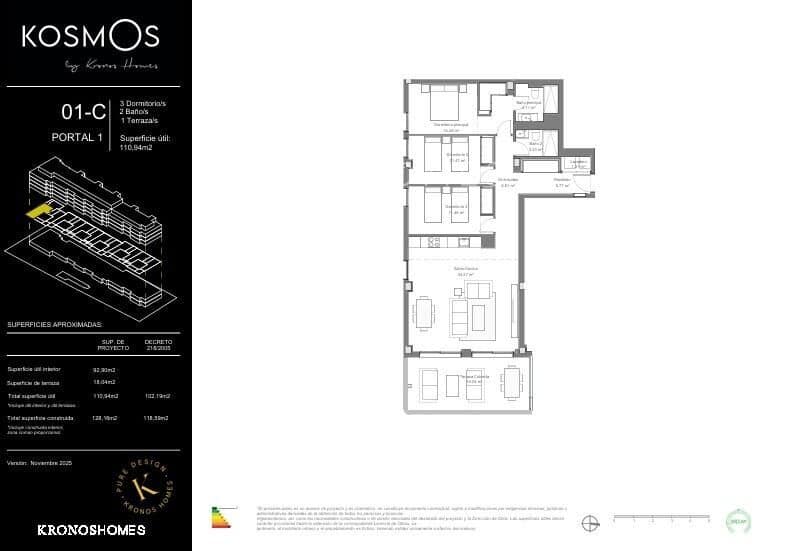 3 Zimmer Apartment zu verkaufen in Torremolinos mit Pool Garage - 571.000 € (Ref: 10180869)