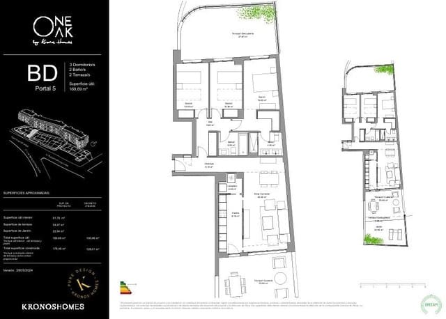 Apartamento de 3 habitaciones en Torremolinos en venta con piscina garaje - 754.000 € (Ref: 10180870)