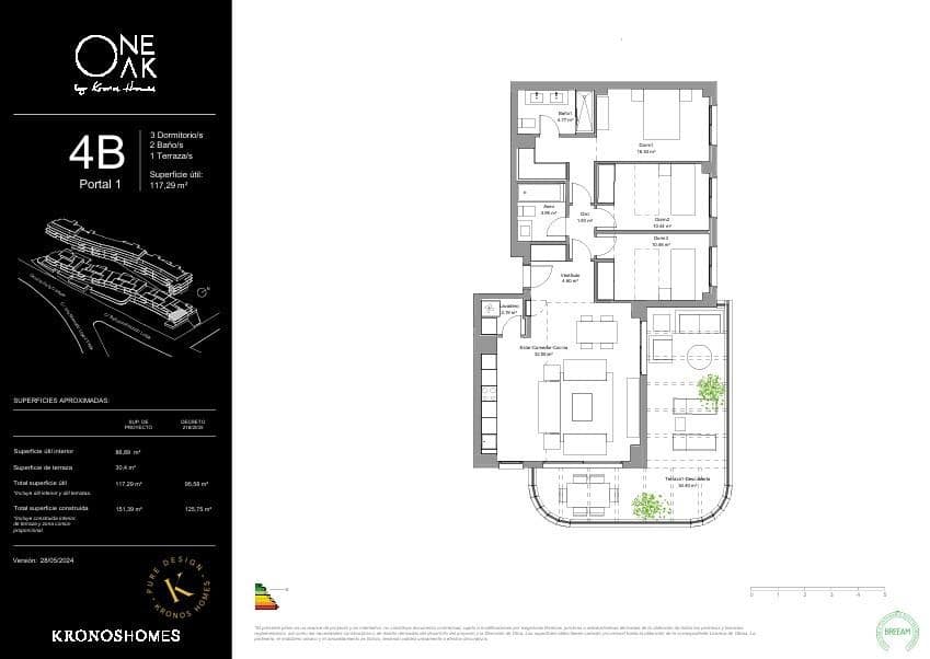 3 soverom Leilighet til salgs i Torremolinos med svømmebasseng garasje - € 802 000 (Ref: 10180871)
