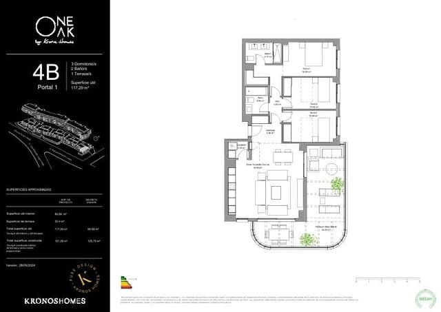 3 soverom Leilighet til salgs i Torremolinos med svømmebasseng garasje - € 802 000 (Ref: 10180871)