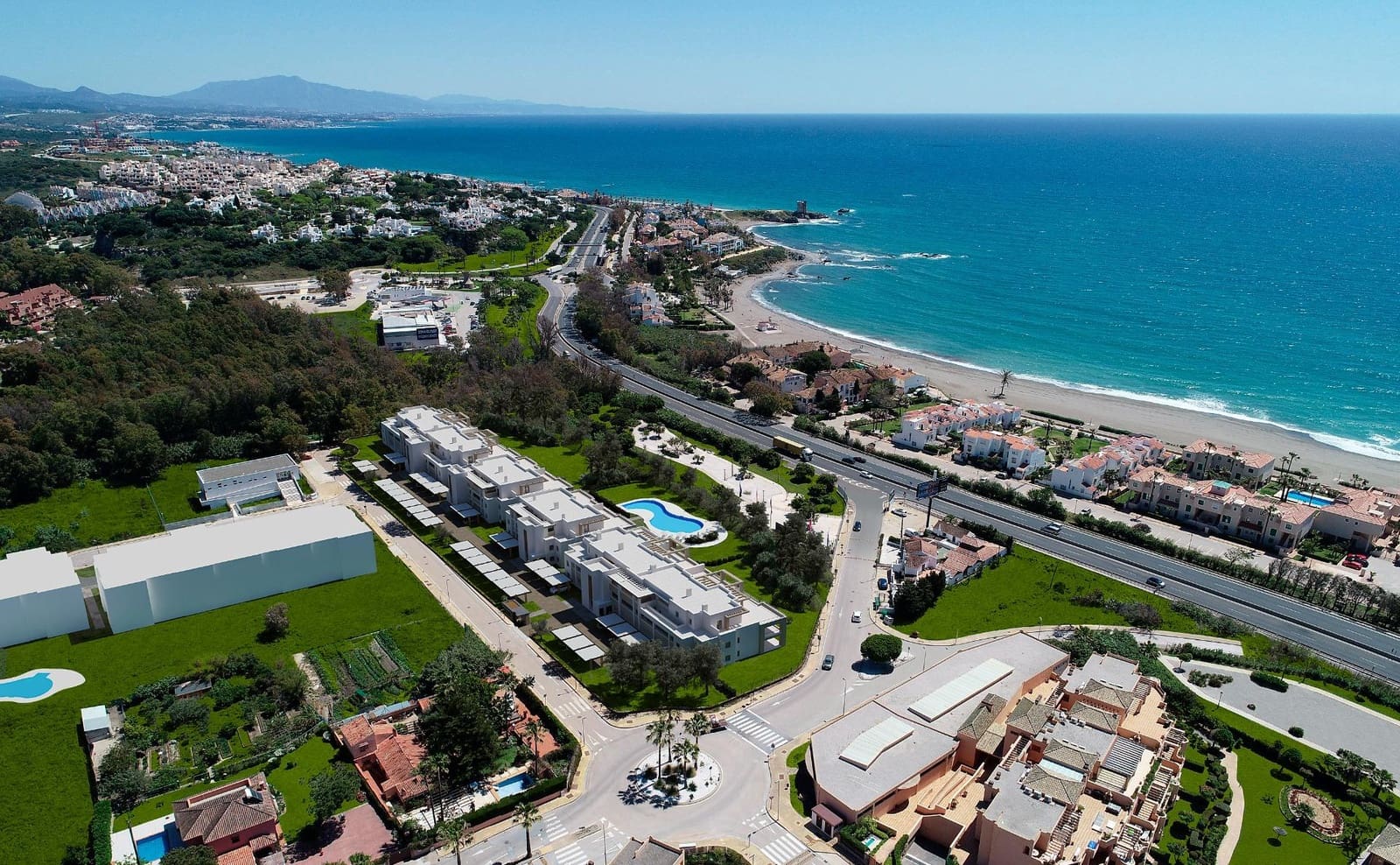 3 soveværelse Lejlighed til salg i Bahia de Casares med swimmingpool garage - € 405.000 (Ref: 10185167)