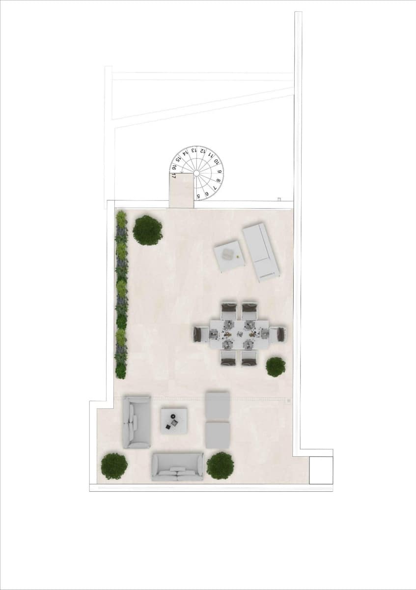 2 sovrum Takvåning till salu i Estepona med pool garage - 360 000 € (Ref: 10185169)