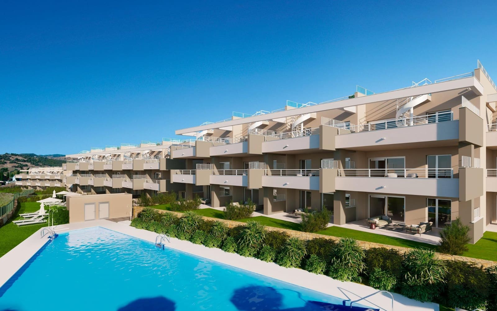 2 sovrum Takvåning till salu i Estepona med pool garage - 360 000 € (Ref: 10185169)