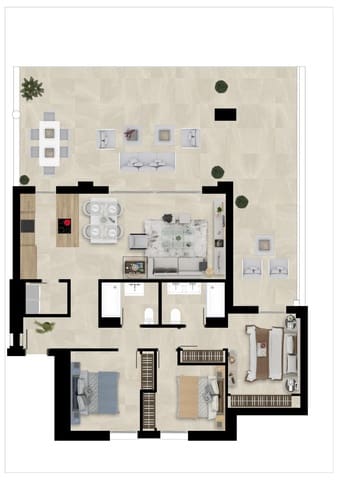2 slaapkamer Appartement te koop in Calahonda, Mijas met zwembad garage - € 508.000 (Ref: 10185172)