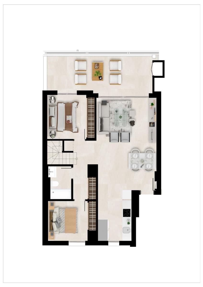 2 slaapkamer Appartement te koop in Calahonda met zwembad garage - € 508.000 (Ref: 10185172)
