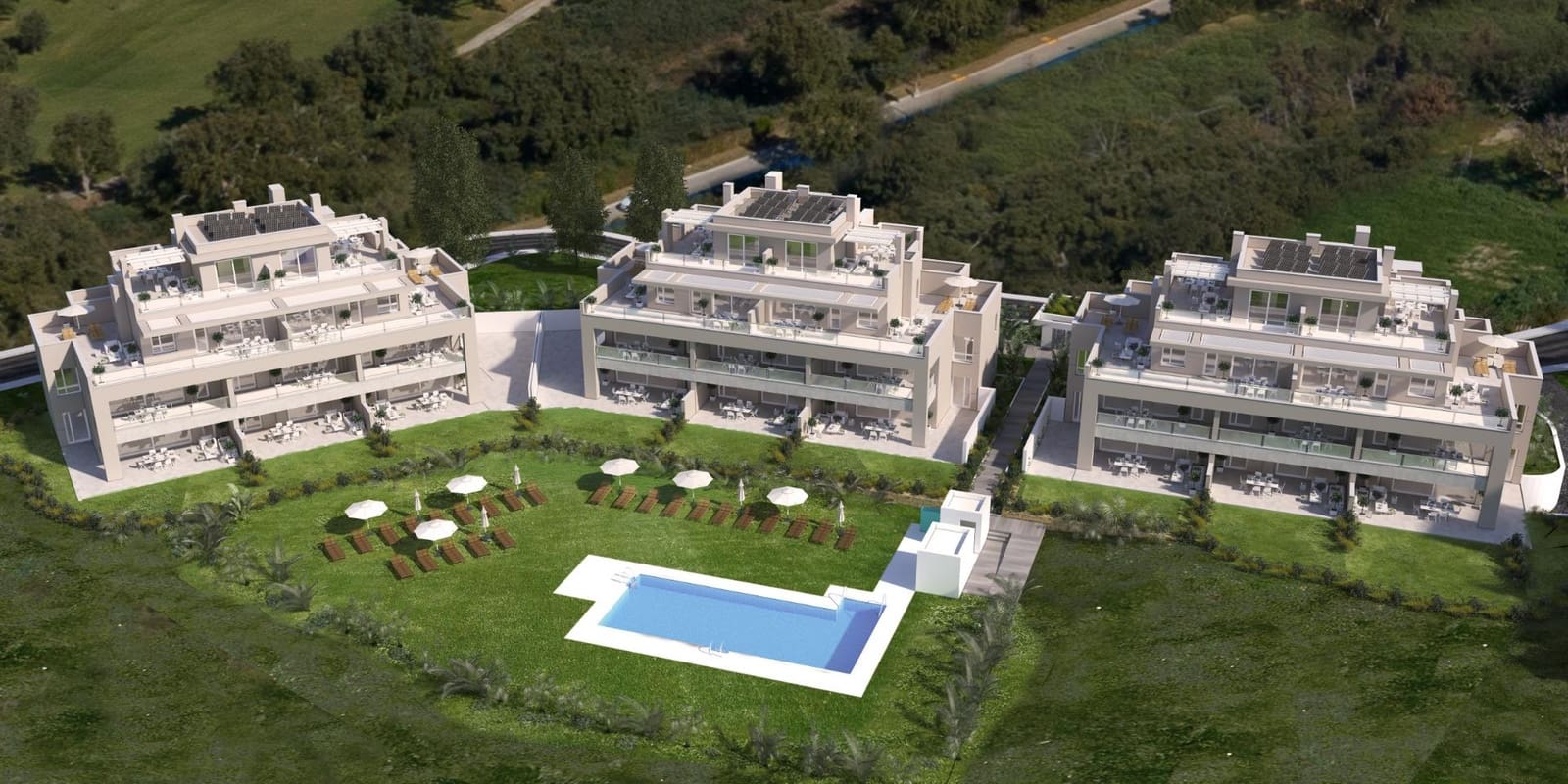 3 chambre Appartement à vendre à San Roque avec piscine garage - 460 000 € (Ref: 10185174)