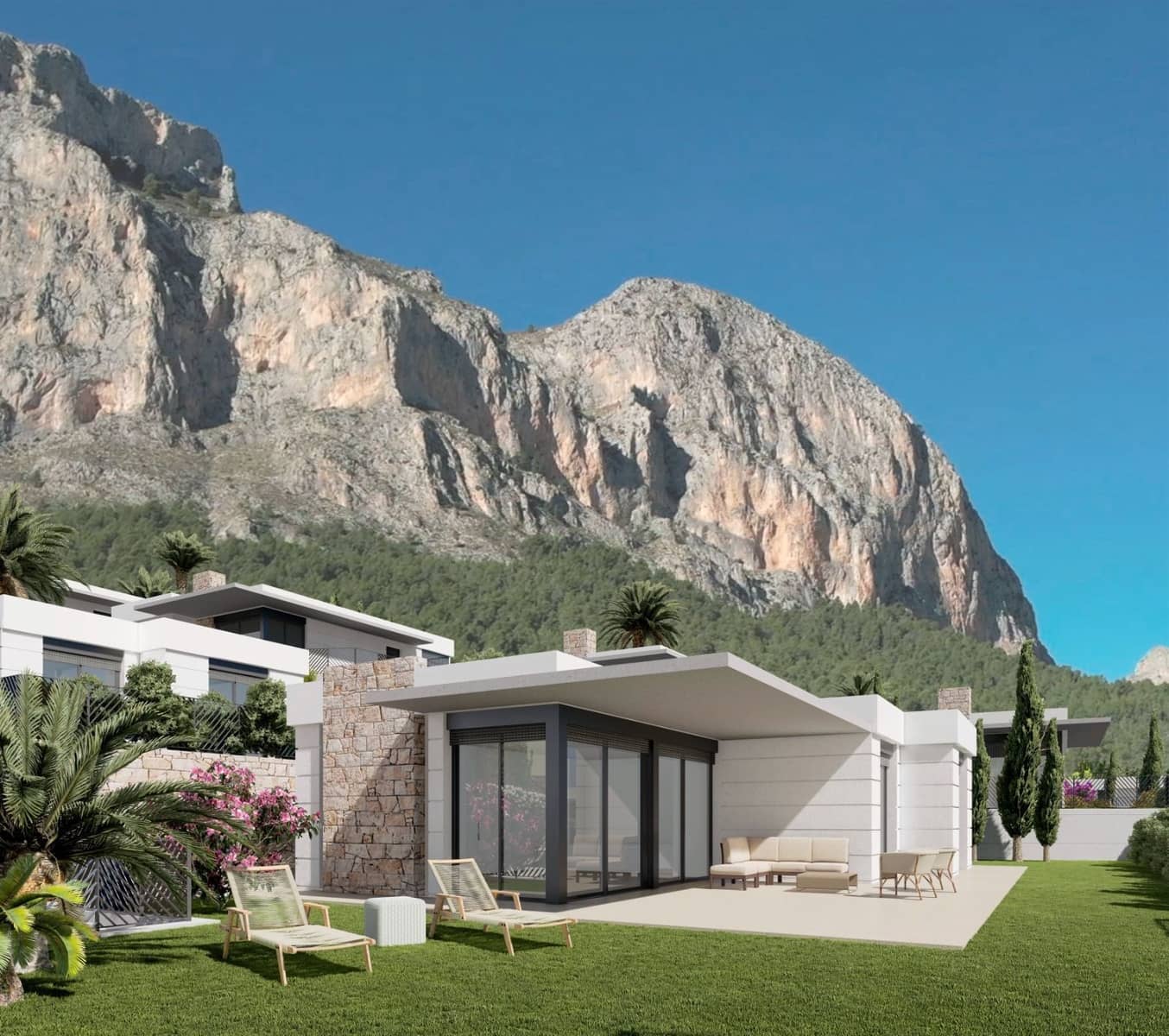 3 soveværelse Villa til salg i Polop med garage - € 555.000 (Ref: 10173348)