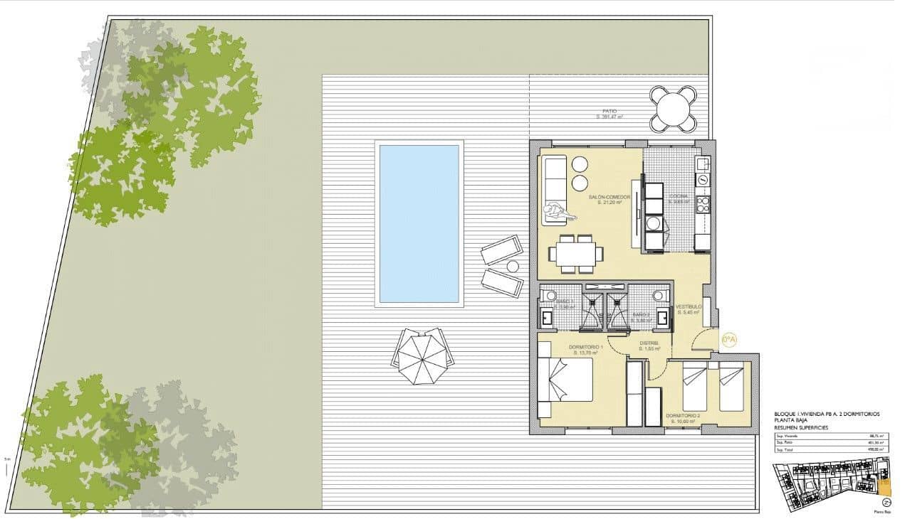 2 sypialnia Apartament na sprzedaż w Finestrat z basenem garażem - 530 000 € (Ref: 7625823)