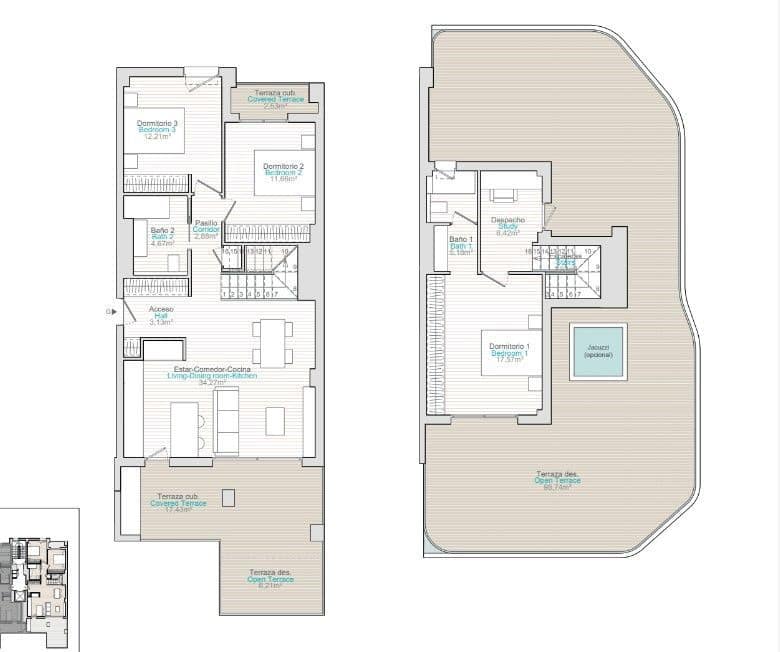 3 soveværelse Lejlighed til salg i La Villajoyosa / Vila Joiosa med swimmingpool garage - € 860.000 (Ref: 7735818)