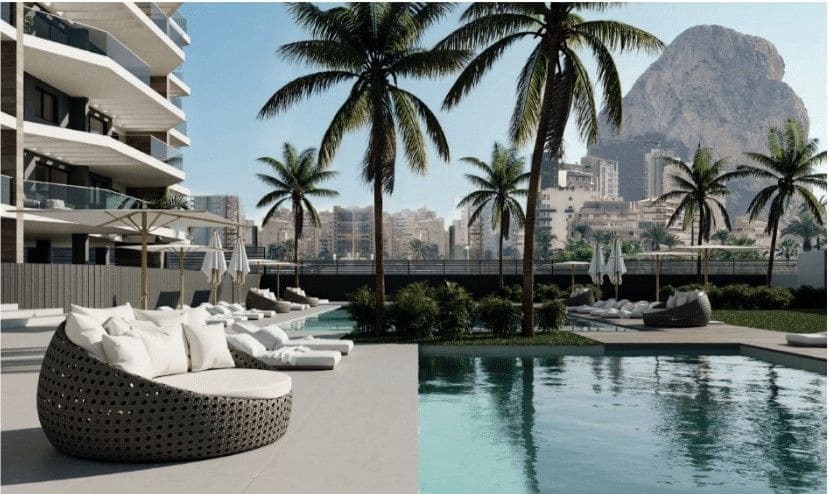 3 soveværelse Lejlighed til salg i Calpe / Calp med swimmingpool garage - € 411.000 (Ref: 7833753)