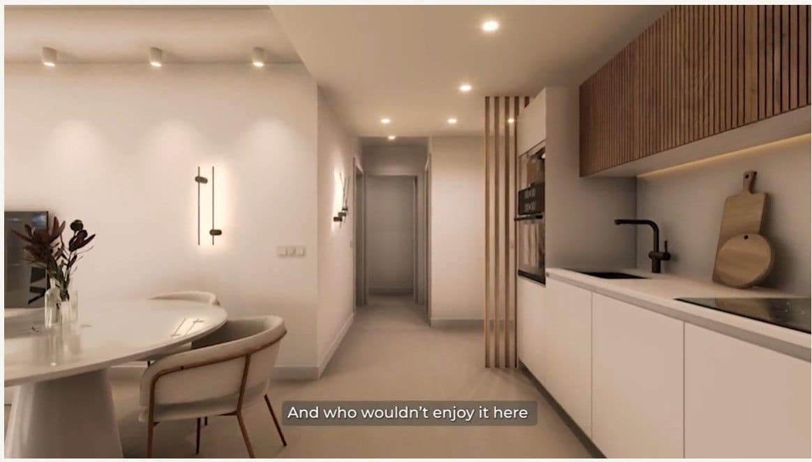 3 soveværelse Lejlighed til salg i Calpe / Calp med swimmingpool garage - € 411.000 (Ref: 7833753)