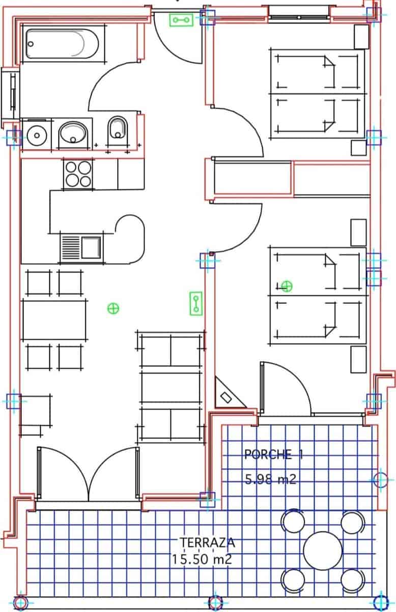 2 soveværelse Lejlighed til salg i Benissa med swimmingpool garage - € 340.000 (Ref: 7891252)