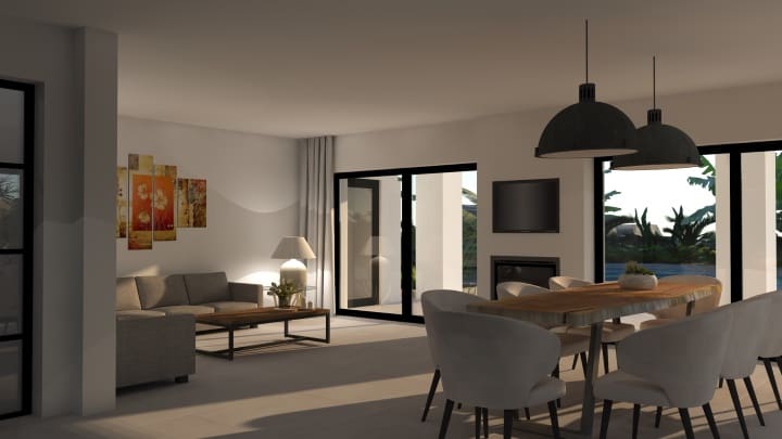 4 soveværelse Villa til salg i Pedreguer med swimmingpool garage - € 1.075.000 (Ref: 7903653)