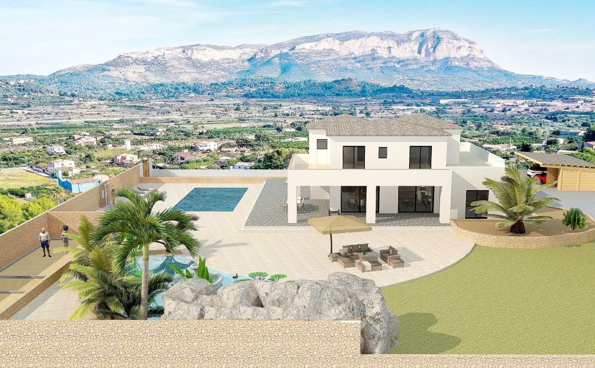 4 soveværelse Villa til salg i Pedreguer med swimmingpool garage - € 1.075.000 (Ref: 7903653)