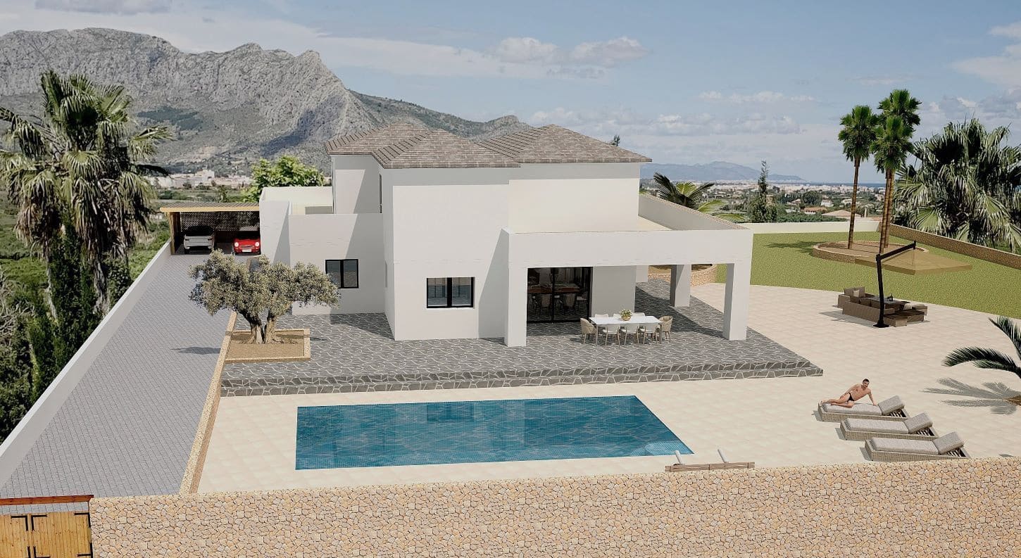 4 soveværelse Villa til salg i Pedreguer med swimmingpool garage - € 1.075.000 (Ref: 7903653)