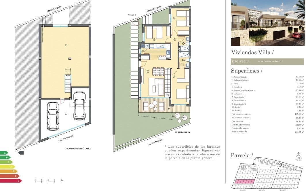 3 soveværelse Villa til salg i Muchamiel / Mutxamel med swimmingpool garage - € 465.000 (Ref: 8063870)