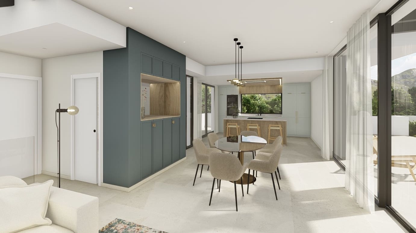 3 soveværelse Villa til salg i Polop med swimmingpool garage - € 820.000 (Ref: 8225651)