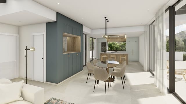 3 soveværelse Villa til salg i Polop med swimmingpool garage - € 820.000 (Ref: 8225651)