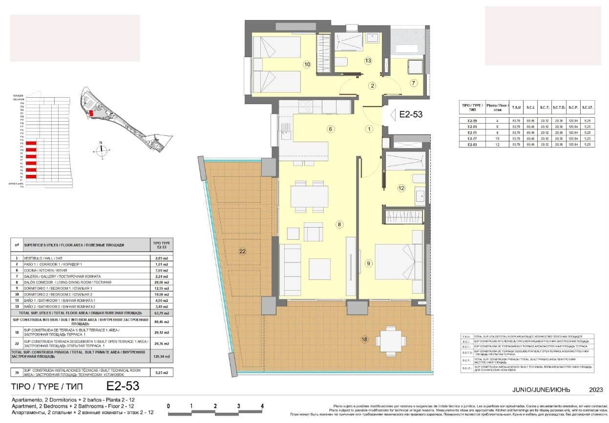 2 soveværelse Lejlighed til salg i Benidorm med swimmingpool garage - € 438.000 (Ref: 8404723)