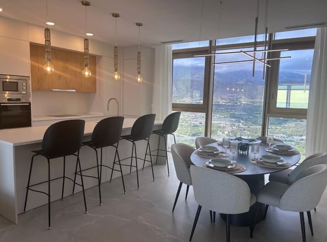 2 quarto Apartamento para venda em Playa Poniente, Benidorm com piscina garagem - 1 170 000 € (Ref: 8522784)