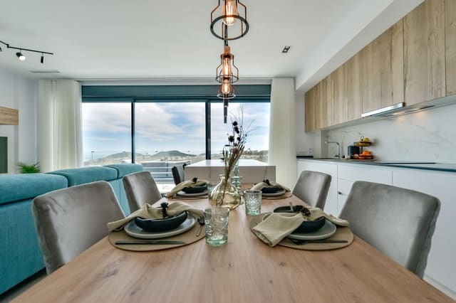 3 bedroom Apartment for sale in Balcón de Finestrat - Terra Marina, Finestrat with pool garage - € 550,000 (Ref: 8569585)