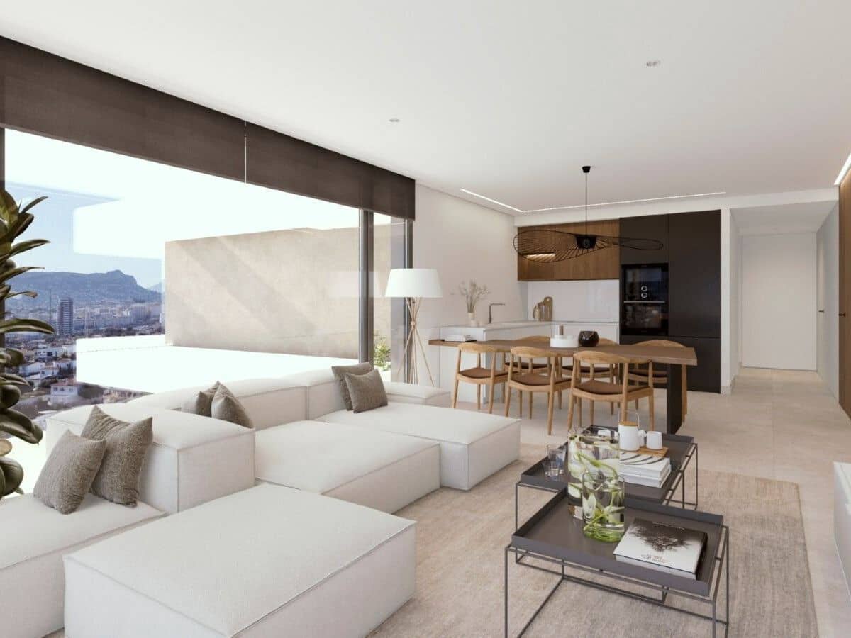 3 soveværelse Lejlighed til salg i Calpe / Calp med swimmingpool garage - € 830.000 (Ref: 8614944)